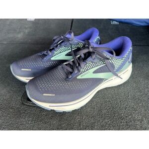 Brooks Ghost 14 Women's Running Shoes Navy Teal Size 10 Medium